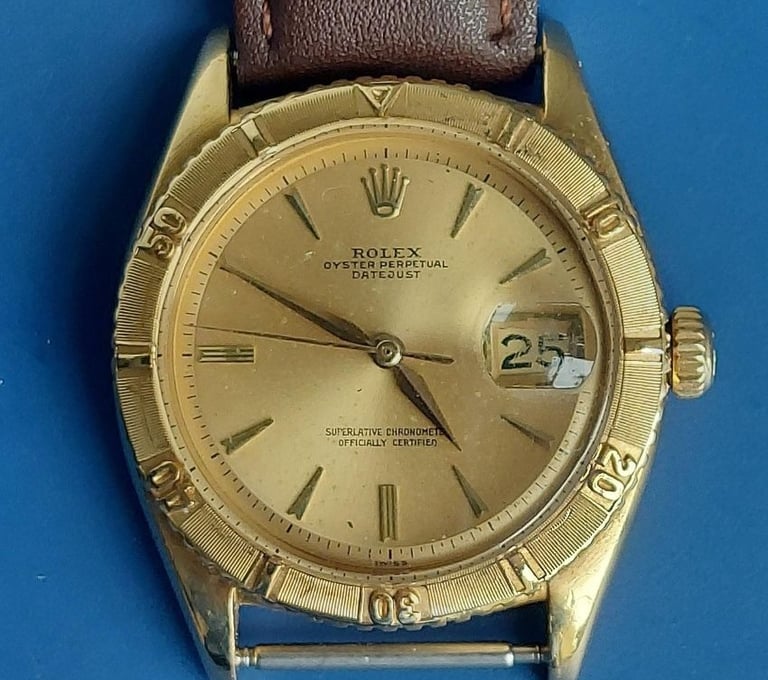 1959 18ct gold Rolex 'Thunderbird' Datejust