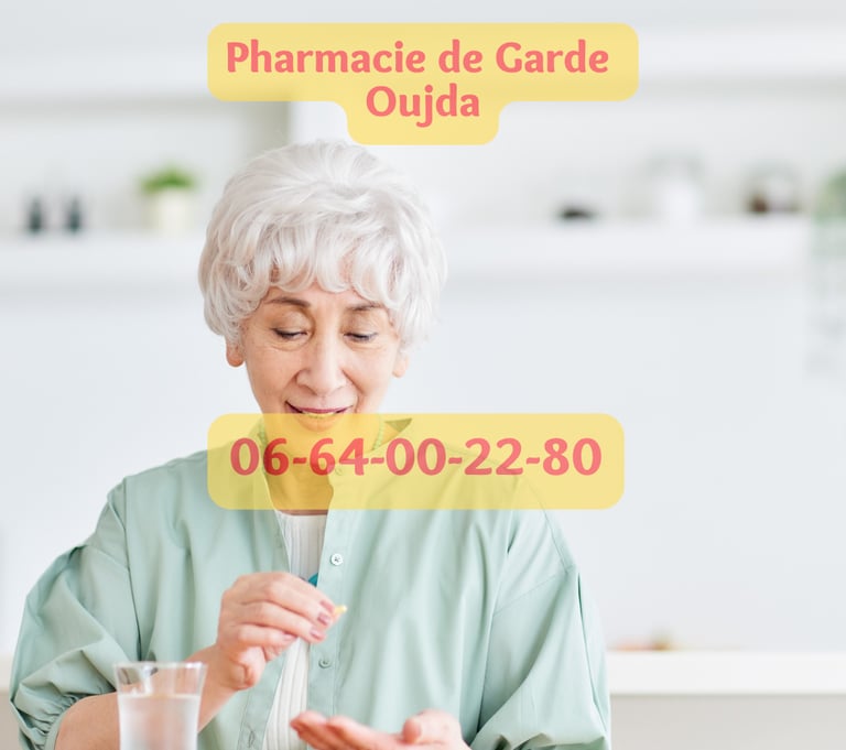 Pharmacies de garde à Oujda