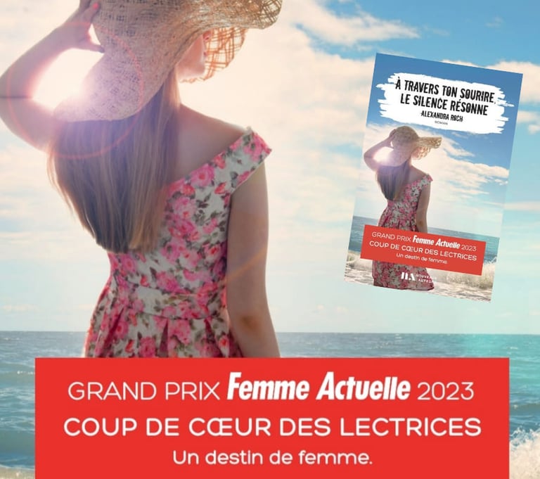 "A travers ton sourire, le silence résonne" remporte le coup de cœur des lectrices !