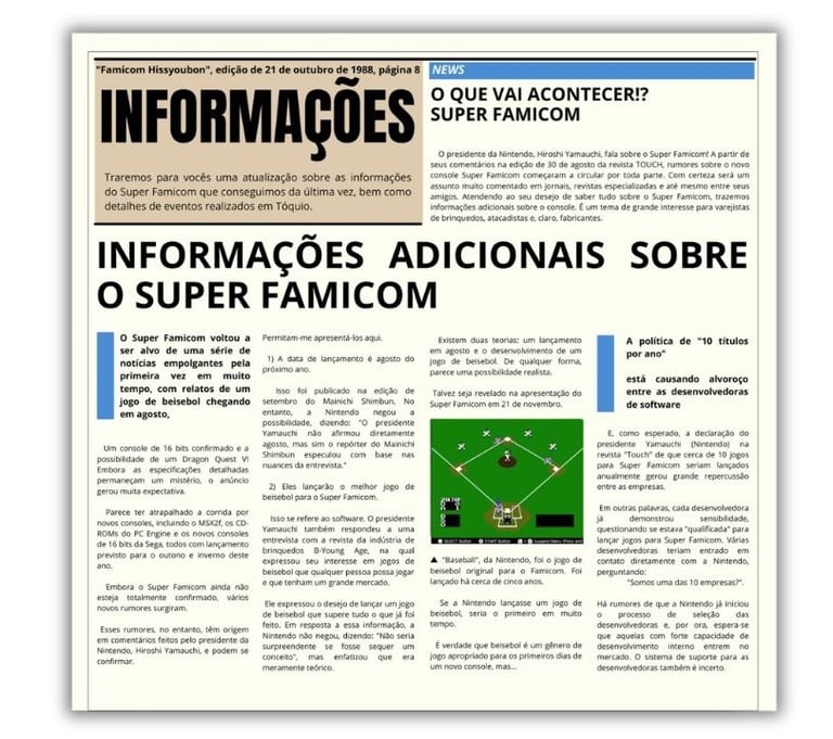 Revista Famicom Hisshoubon ed 21 out 1988 (Versão EXCLUSIVA Trad. português pela Revista Retronatti