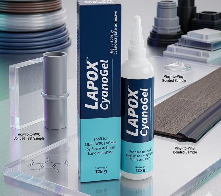 Lapox cyanogel, cyanoacrylate gel