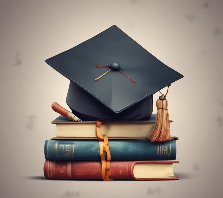 smiling woman wearing academic dress and black academic hat