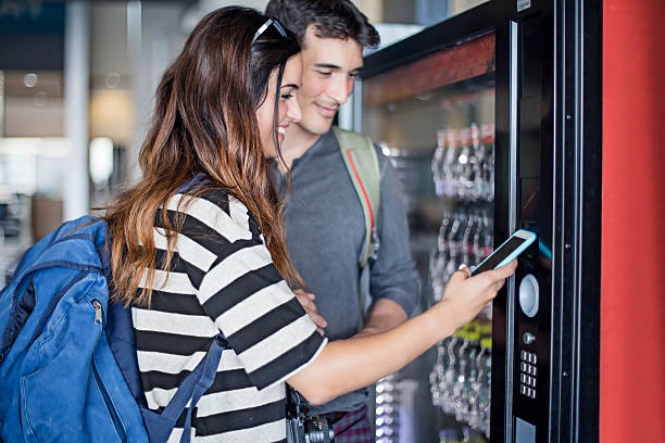 People using ScoutBrackle Vending machine