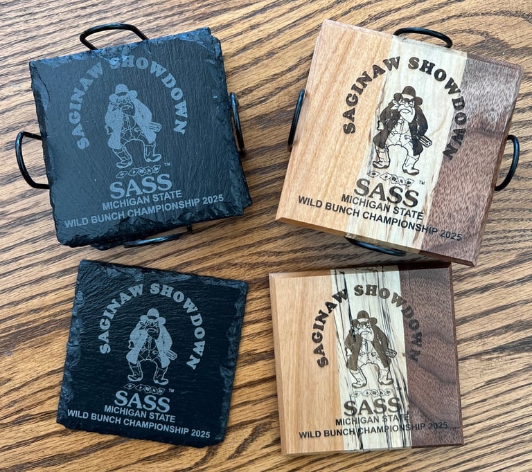 Saginaw Showdown coasters
