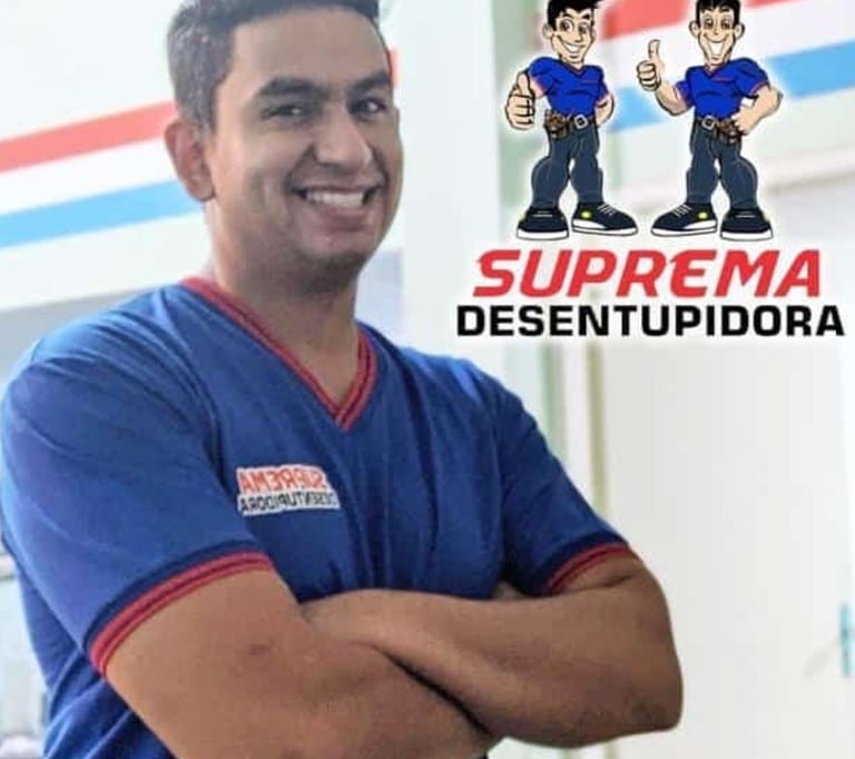 funcionário da Suprema Desentupidora