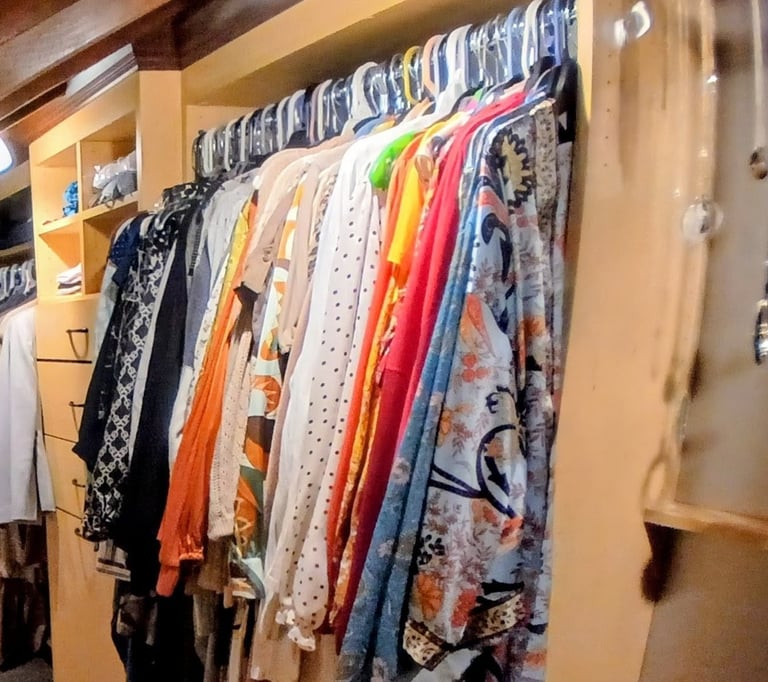 travel wardrobe professional luggage packing personal color color palette www.avetsprecision.com