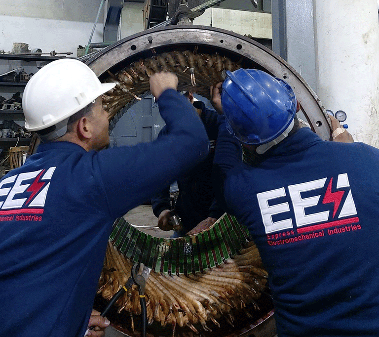 Form wound motor overhauling