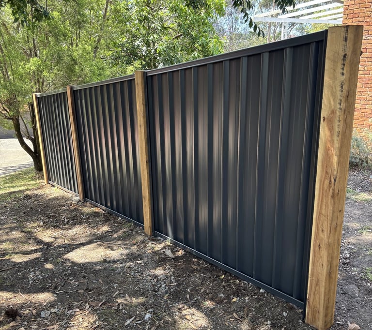 Colourbond fencing