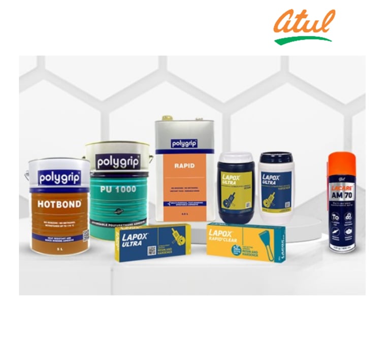 Lapox epoxy adhesives manufactured by Atul Ltd