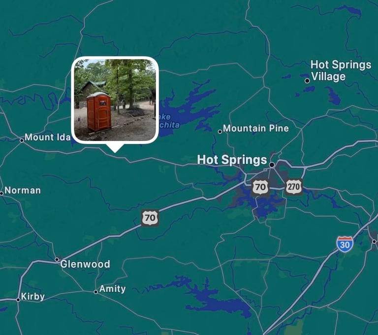 Porta Potty Hot Springs