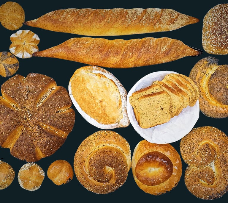 Selection of bread