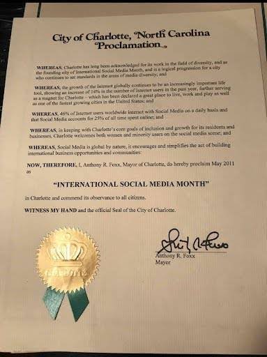 The Coh3sion! Proclamation that started it all... #SocialMediaMonth2011