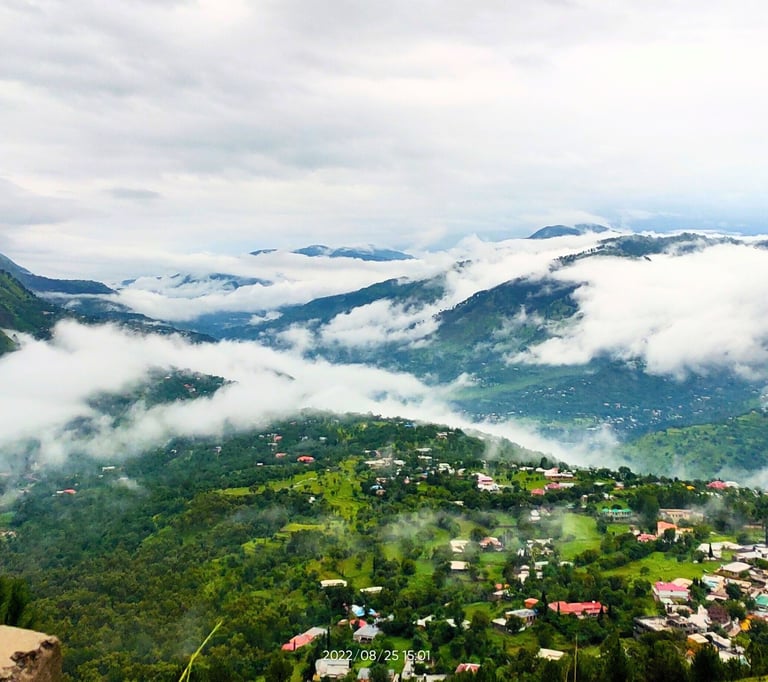 A view from mushkpuri