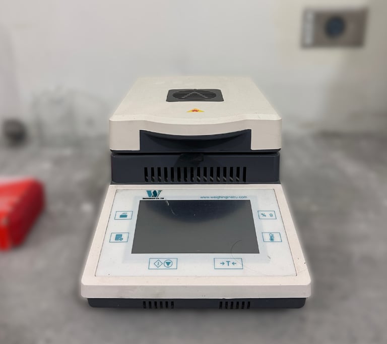 Pruebas de laboratorio para peletizado