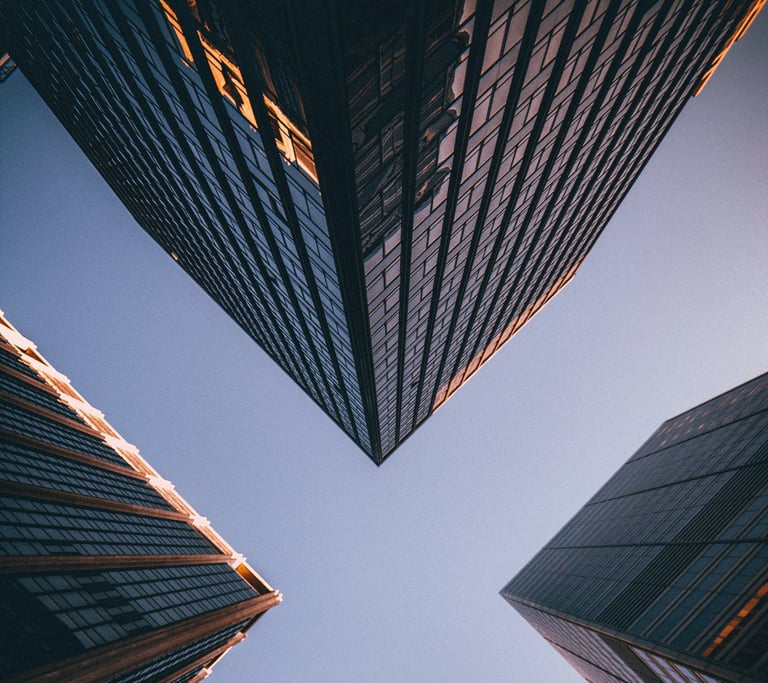 a view of a city skyline for vision