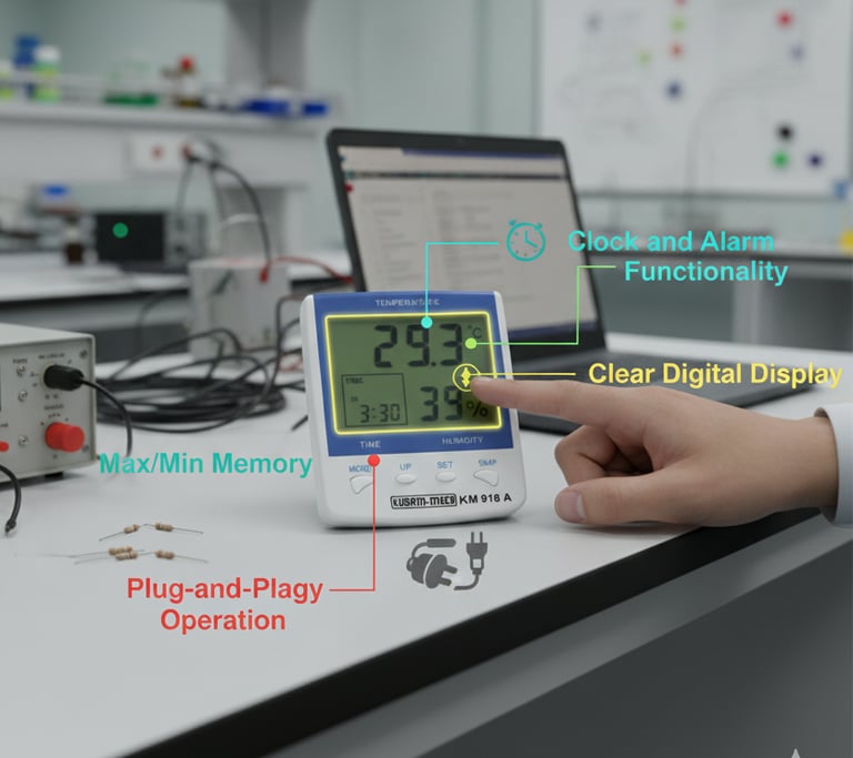 Thermo Hygro Meter KM918A