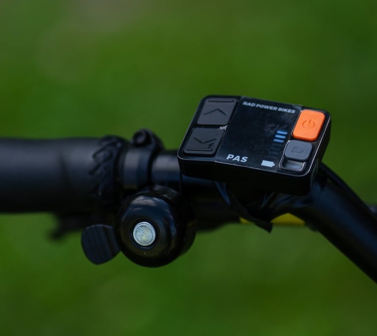 electric bike user interface control panel