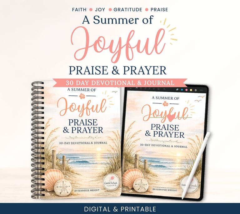 Praise & Prayer Digital study on Etsy.