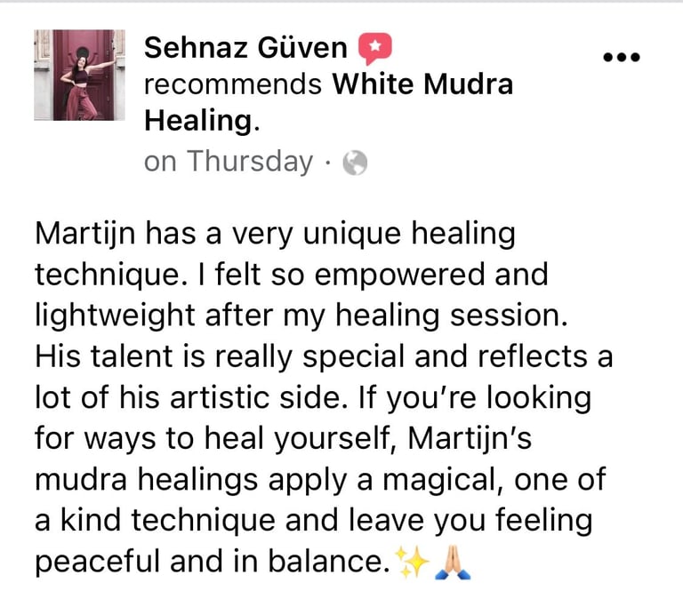 Testimonial Sehnaz | White Mudra Psychology
