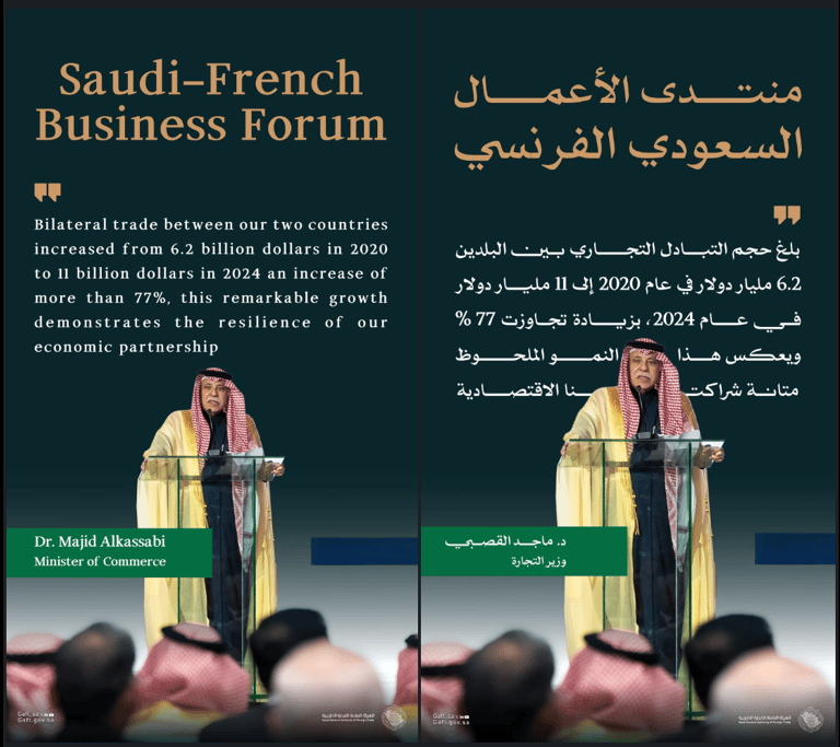 Saudi-French Business forum trade