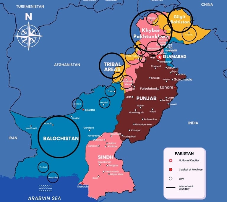 Geographical Coverage- Community Organizations and their Networks