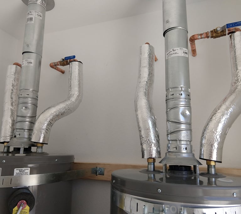 water heater installation