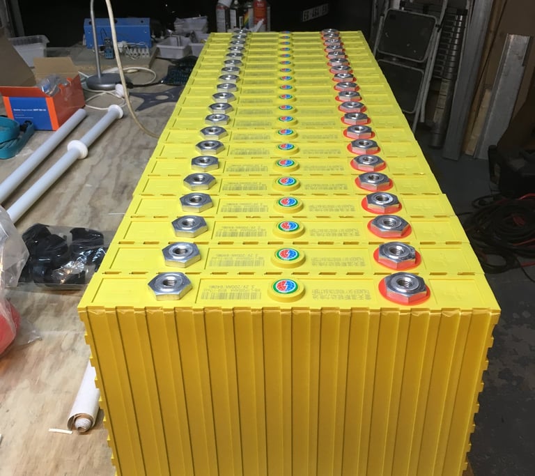 Cellules de batterie prismatique LFP Grade A