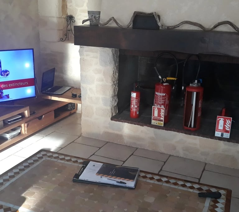 Formation individuel aux extincteurs à domicile