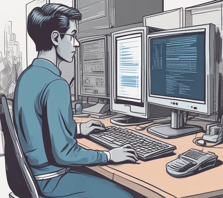 man standing near white wall