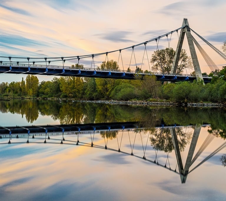 Grand pont sur la loire