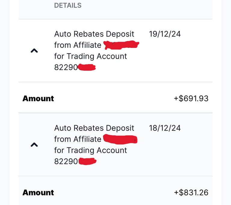 XM Auto Rebate