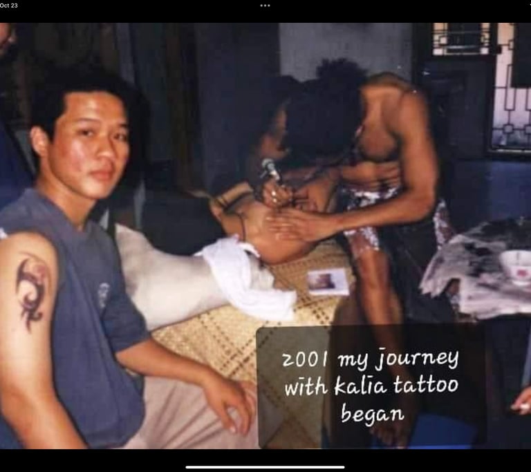 carl cocker polynesian tattoo artist brisbane sydney perth melbourne australia 