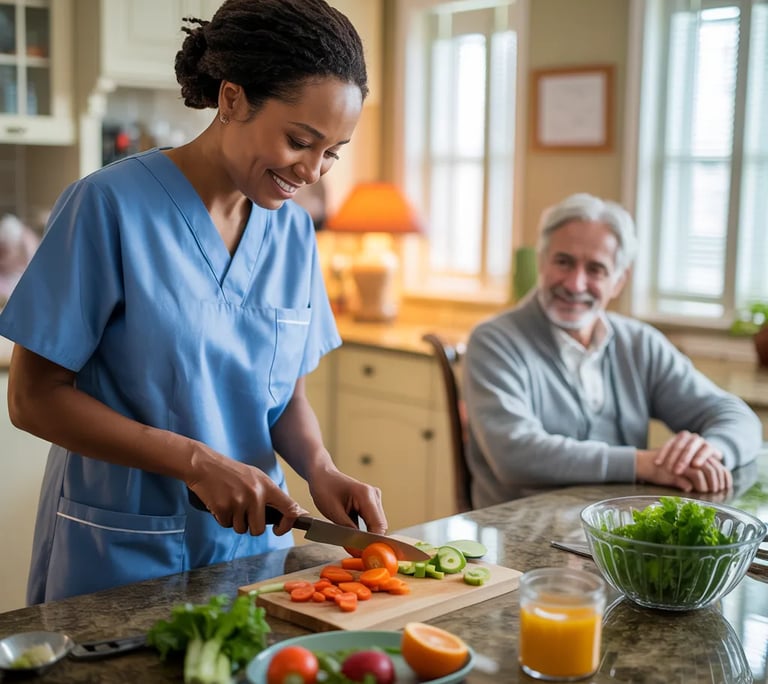 The House Of David Initiative Meal Preparation