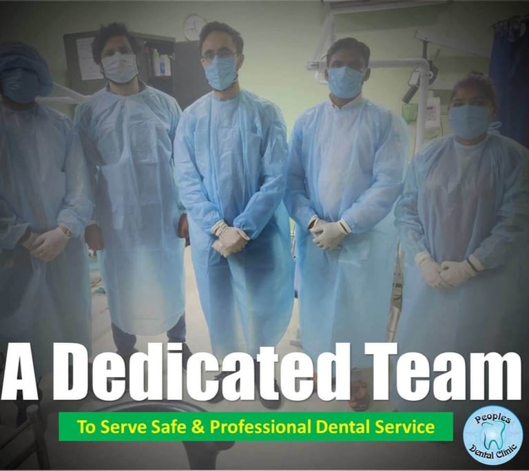 Dental Team at Peoples Dental Clinic - Dentist in Greater Noida