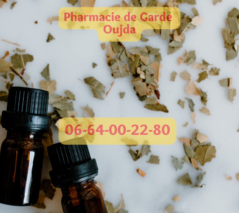 Pharmacies de garde à Oujda