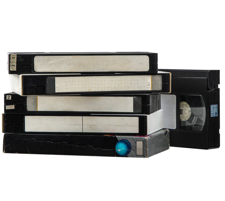 Cintas de vídeo VHS