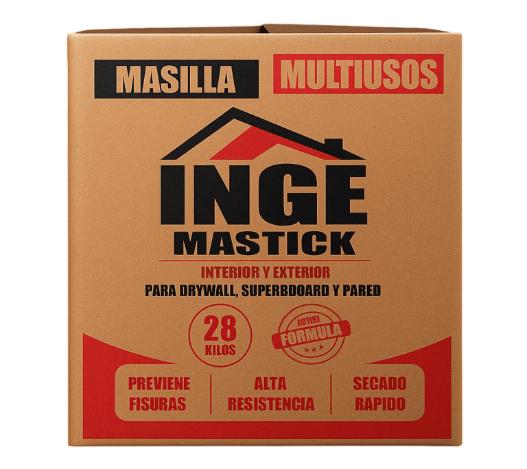 caja de masilla multiusos 28kilos