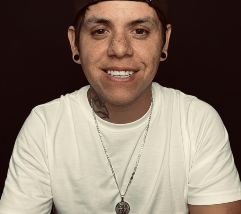 Tattoo artist Cisco working at Halo Tattoo in Fort Worth, Texas