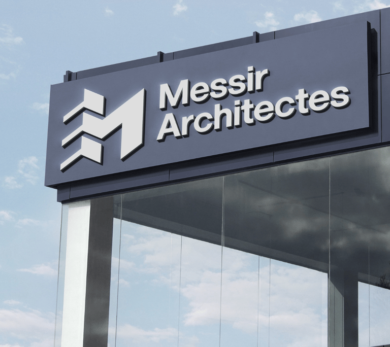 logo moderne d'architecte