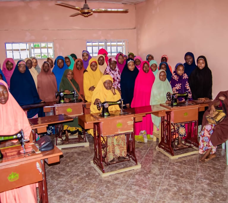 Tailoring class in session
