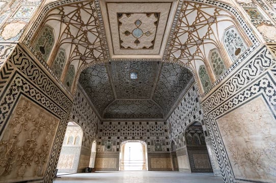 mirror palace of Amer fort