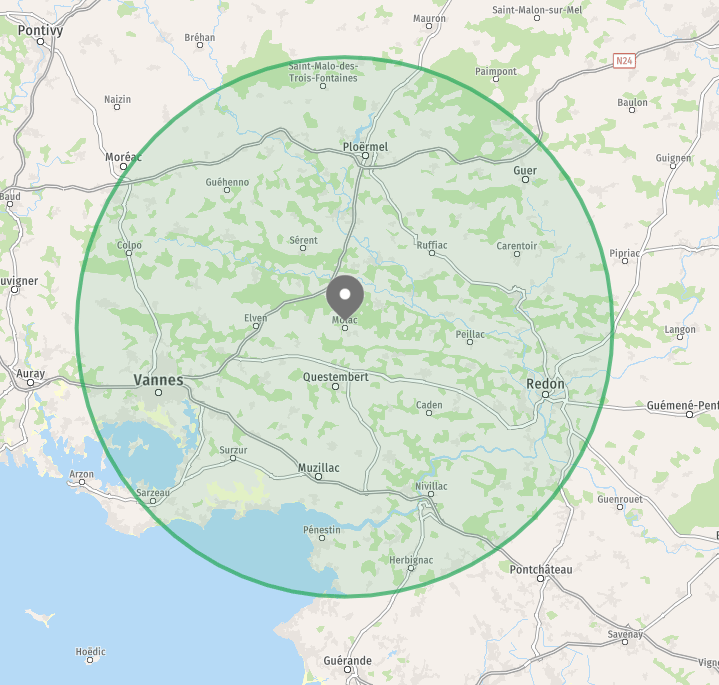 Questembert, Malansac, Elven, Saint Nolff, Malestroit