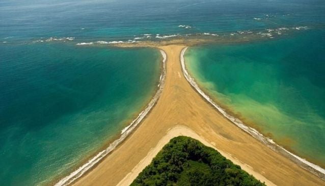 Whale's Tail in Uvita Costa Rica 