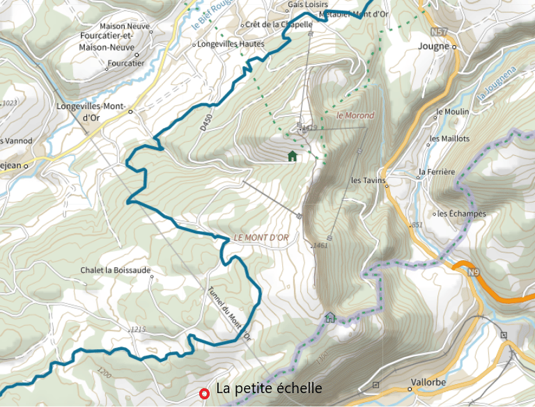 GTJ en ski le chemin à suivre
