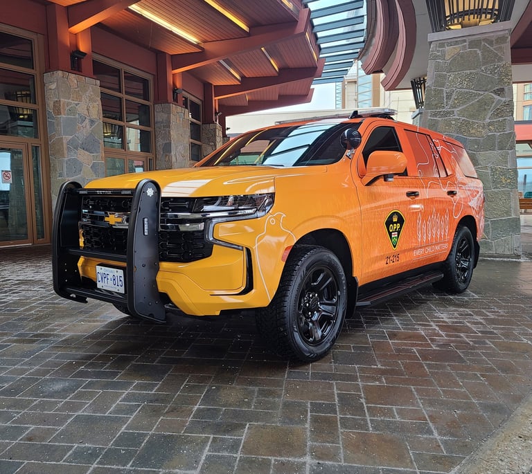 Full wrap on OPP suv