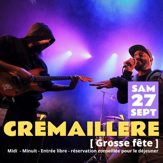 crémaillère le 27 septembre 2025