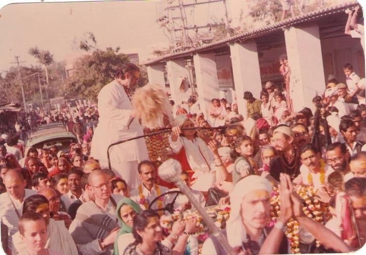 Shri Babaji in viaggio