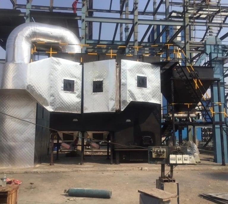 Indirect Hot Gas Generator