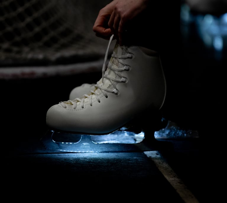LED strips for skates