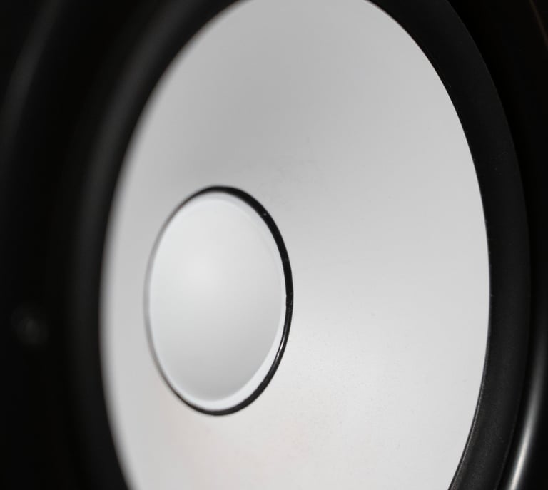 high-tech speaker at Vox Music Recording Studio in South Manchester